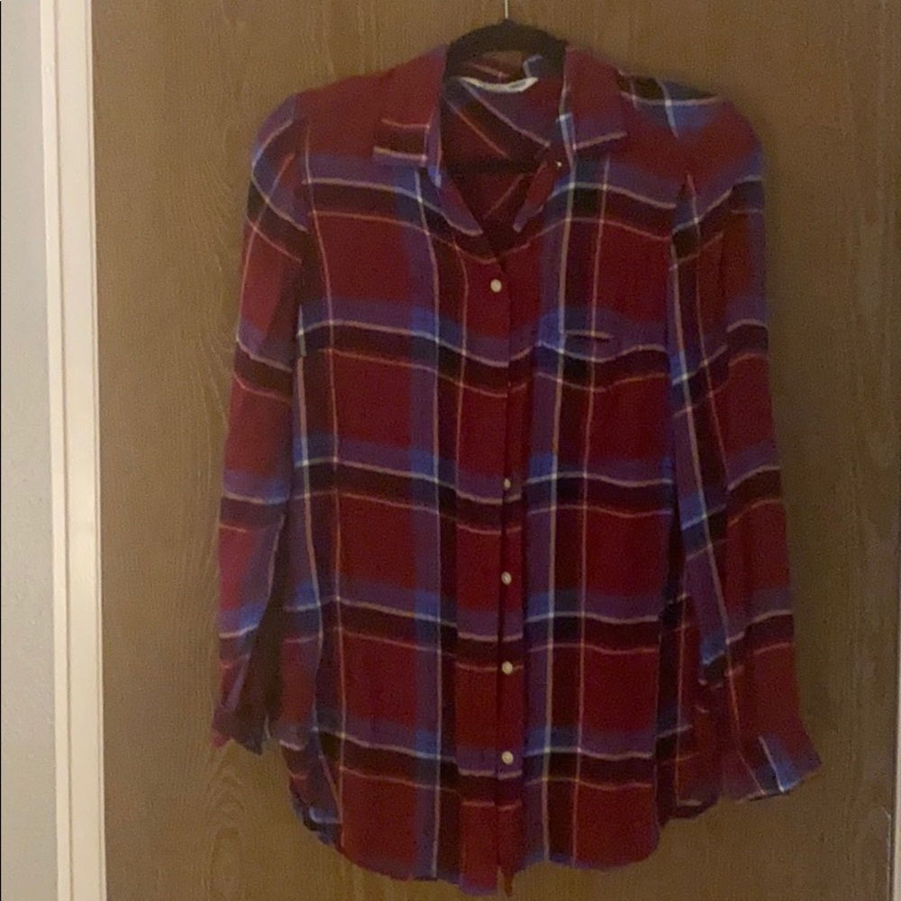 Plaid Button Up Shirt